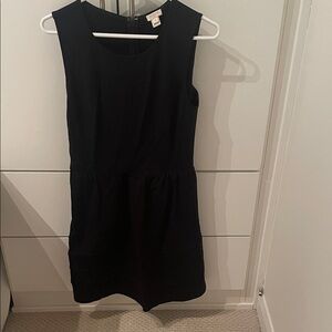 J. Crew Classic Black Dress